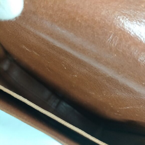 100% Authentic Louis Vuitton Cartouchiere GM Brown Monogram Crossbody - Picture 8 of 9